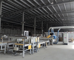 巖棉帶復合板切割包裝線